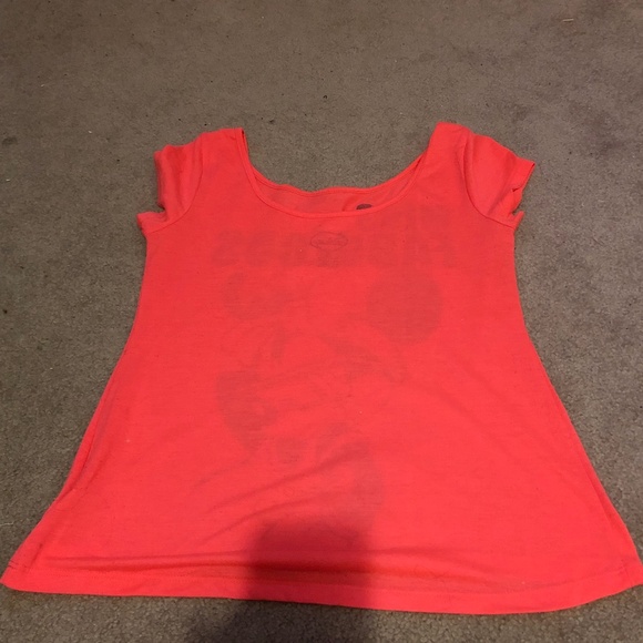 Cute funny Disney Logo Statement T-shirt Minnie Mouse "Miss Fabulous" Hot Pink - Picture 13 of 13